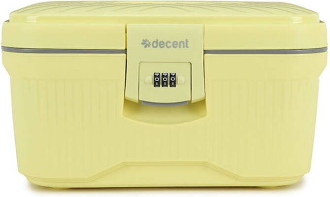 Decent Axiss Fix Beautycase pastel geel Beautycase
