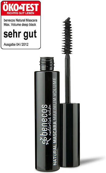 Benecos Natural Mascara Maximum Volume deep black