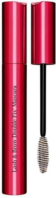 Clarins Lash & Brow Double Fix' Mascara 2 in 1 waterproof mascara topcoat & wenkbrauwgel