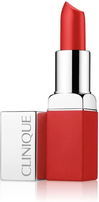 Clinique Pop Matte Lip Colour + Primer lippenstift Pow Pop