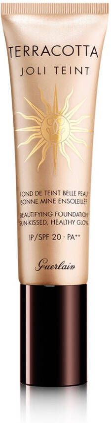Guerlain Terracotta Joli Teint Beautifying SPF20 foundation Dark