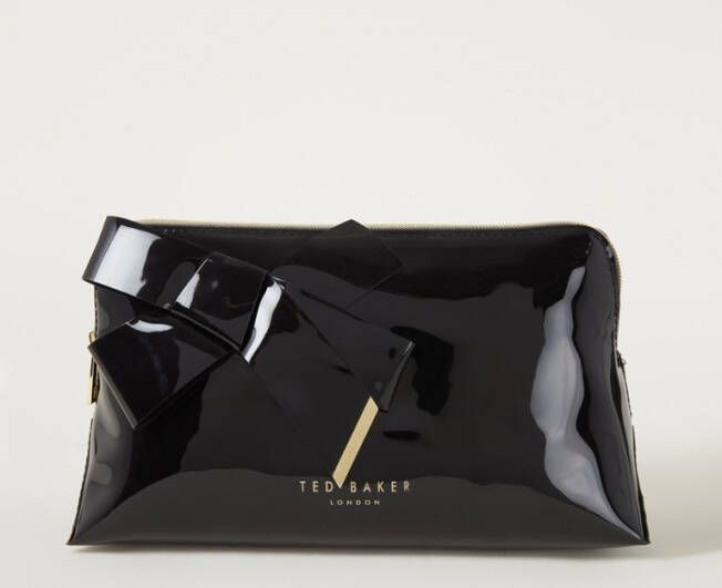 Ted Baker Nicco toilettas met strikdetail