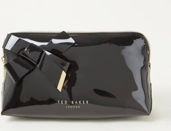 Ted Baker Nicolai make up tas met strikdetail