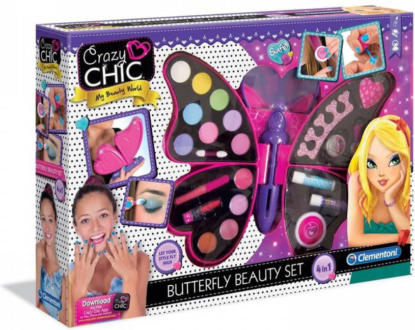 Clementoni Crazy Chic Butterfly Beautyset