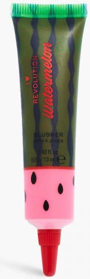 boohoo I Heart Revolution Watermelon Dewy Blusher Tint Glazed, Nude