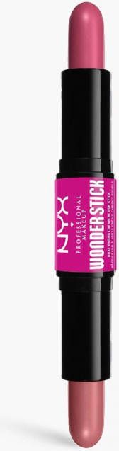 boohoo Nyx Professional Makeup Wonder Stick Blush, Light Peach + Baby Pink