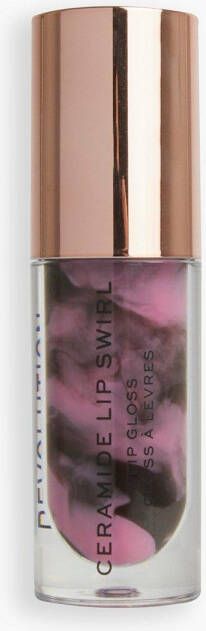 boohoo Revolution Lip Swirl Ceramide Gloss, Cherry Mauve