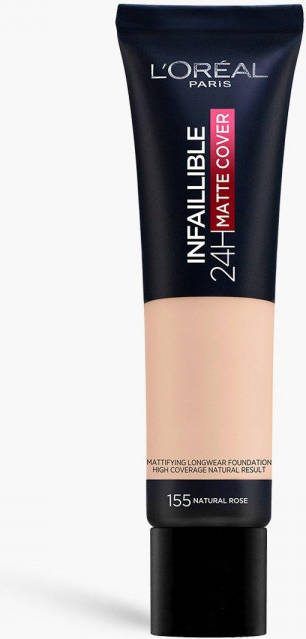 Loreal L'Oreal Paris Infallible Foundation, 155 Natural Rose