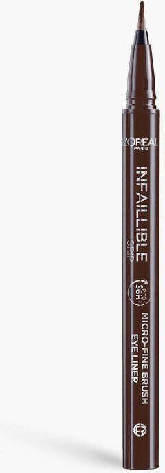 Loreal L'Oreal Paris Infallible Grip Micro Fine 0.01Mm 36H Eyeliner, Smokey Earth