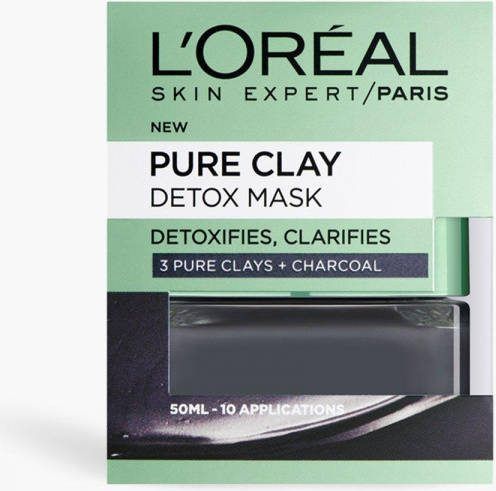 Loreal L'Oreal Paris Pure Clay Detox And Clarifying, Multi