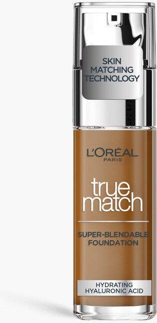 Loreal L'Oreal Paris True Match Liquid Foundation With Hyaluronic Acid, 8N