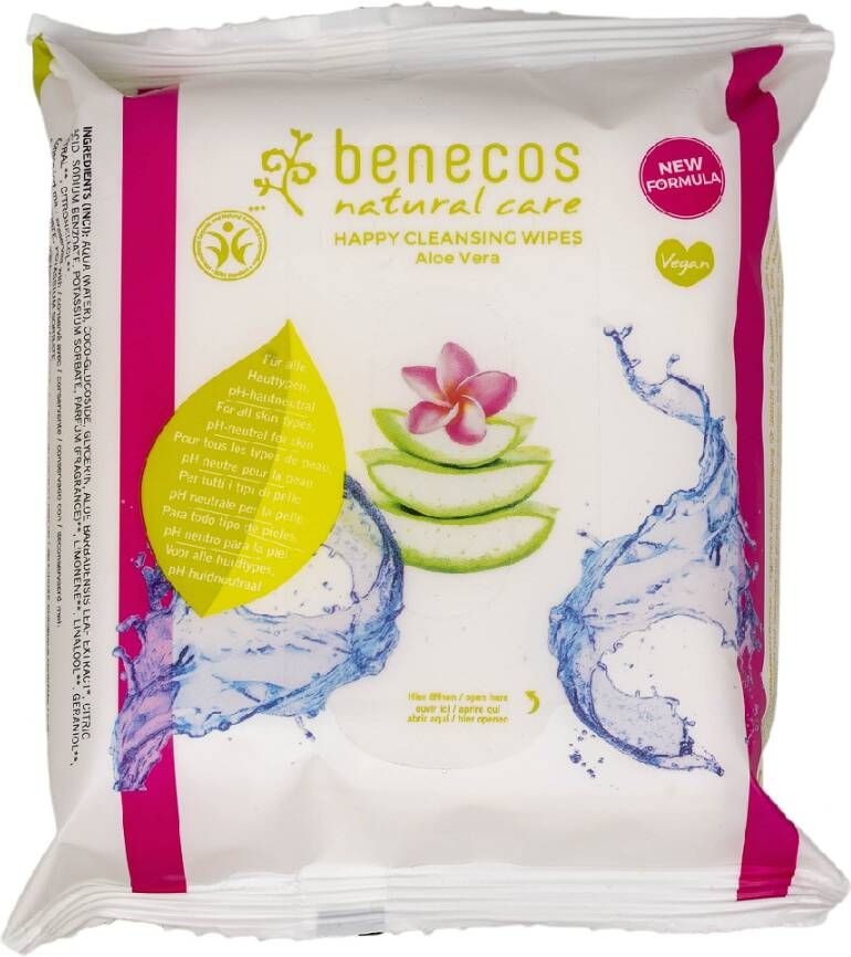Benecos Natural Happy Cleansing Wipes online kopen