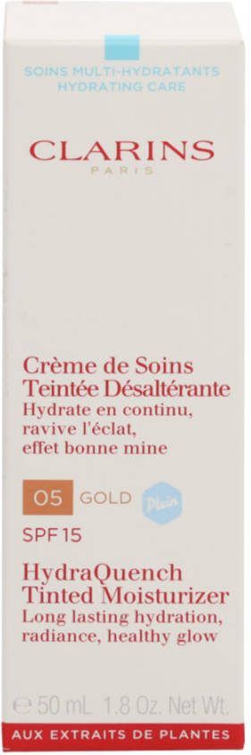 Clarins Crè, me de Soins Teinté, e Dé, salté, rante Multi Hydratante SPF15 getinte dagcrè, me