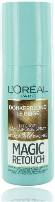 L'OrÃ©al Paris Coloration Magic Retouch uitgroei camoufleerspray Donkerblond