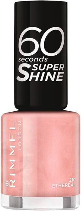 Rimmel 3x 60 Seconds Supershine Nailpolish 210 Etheral 8 ml