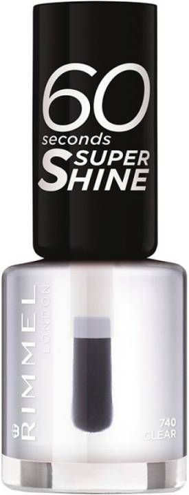 Rimmel London 60 seconds supershine nagellak 740 Clear Transparant