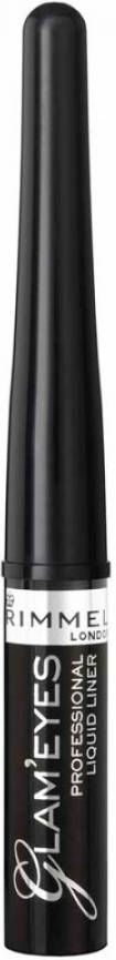Rimmel London Glam'Eyes Professional Liquid Eyeliner Black Glamour