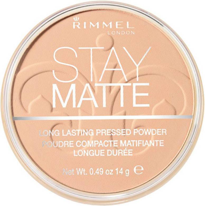 Rimmel London Stay Matte Pressed Powder 005 Silky Beige Poeder