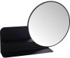 Gorillz Clever Wandspiegel Met Plankje Industriële Spiegel 85 X 56 Cm Zwart online kopen