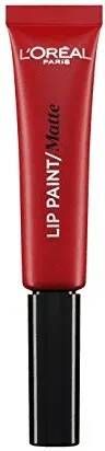 Loreal L&apos, oreal Lip Paint Matte Lipstick 204 Red Acutally 8ml