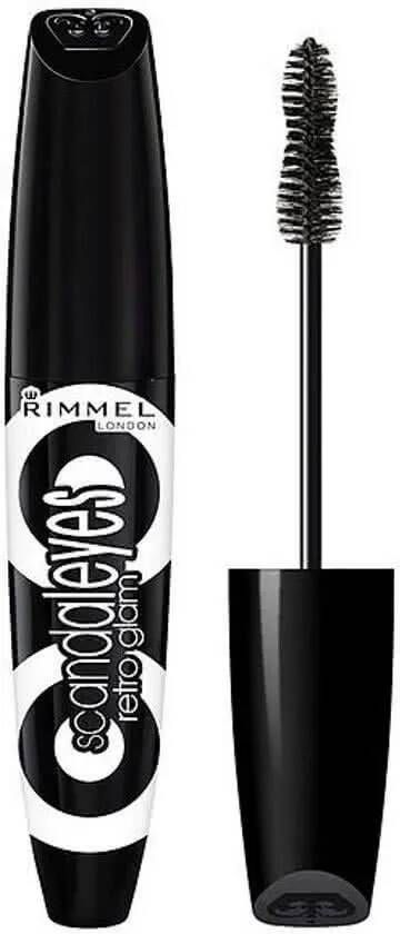 Rimmel London Mascara Scandel&apos, Eyes Retroglam 001 Black 12 ml