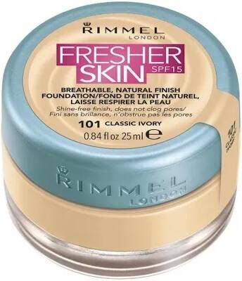 Rimmel Foundation Fresher Skin 25 ml Classic Ivory 101