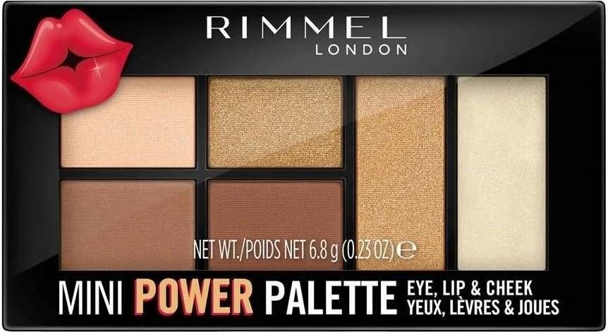 Rimmel London Rimmel Mini Power Palette Oogschaduw meerdere kleuren