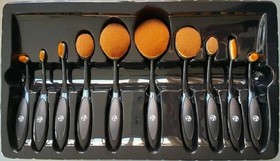 W7 Professional Soft Brush Collection Set 10 Stuks